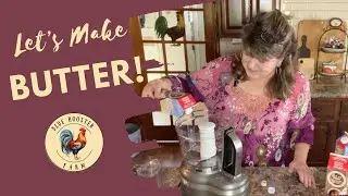 Let's Make Butter!\Fast & Easy Way to Make Butter Using Food Processor or Stand Mixer\Freezing Cream