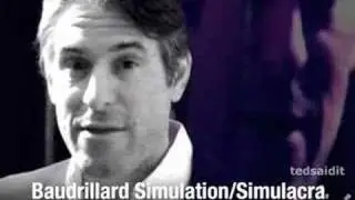 Baudrilliard Simulation/Simulacra
