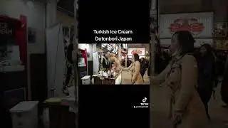 Turkish Ice Cream Dotonbori Japan