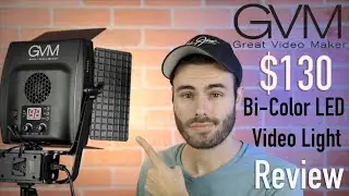 GVM LT-50S Bi-Color LED Video Light Review