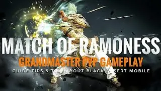 Black Desert Mobile - Match Ramones Grandmaster PVP Skill Test
