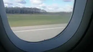 Томск—Москва. S7 Airlines. Airbus A321 (Посадка)