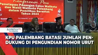 Hanya 50 Pendukung yang Boleh Hadir di Pengundian Nomor Urut Pilkada Palembang