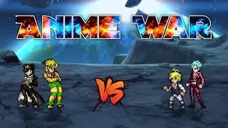 Dio K1 V2 & Jotaro K1 V2 VS Meliodas TP OP (all form) & Ban OP in Jump Force Mugen