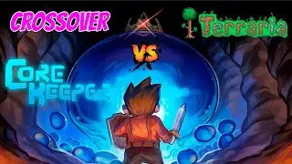 SLIME KING CORE KEEPER X TERRARIA CROSSOVER Gameplay em português PT-BR #36