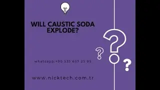 will caustic soda explode?