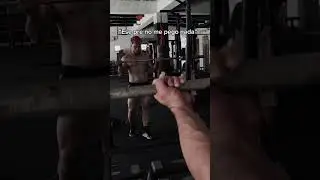 Ese pre entreno no funciona, yo 15 min después!