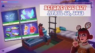 BEFORE YOU BUY - new shop showcase + review [april 28th, 2023] | disney dreamlight valley