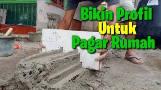 Cara buat relief untuk pagar rumah