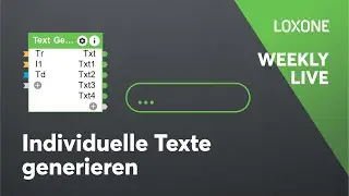 Wofür kann der Textgenerator genutzt werden? | Weekly Live #14