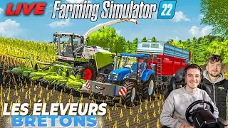 IL FAUT FINIR L'ENSILAGE CE SOIR ! Les Eleveurs Bretons ! Ft Germain