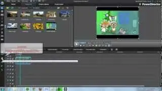 Обрезаем видео, удаляем звук, применяем маску и частицы в CyberLink PowerDirector10