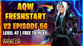 AQW Freshstart V2 F2P Episode 56 - INFINITE LEGION DARK CASTER CLASS OBTAINED!