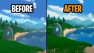 Build a beautiful 3D open world in 5 minutes | Rain, Snow and Post-processing | Pt. 5
