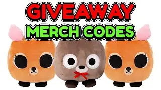 🔴*LIVE* FREE MERCH CODES LIVE STREAM IN Pet Simulator 99
