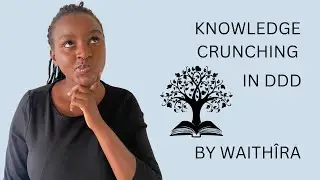 Knowledge Crunching in Domain-Driven Design #ddd #domaindrivendesign #knowledgecrunching