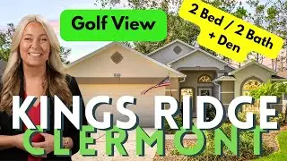 Beautiful Home with Golf Course Views in Clermont’s Kings Ridge 55+ Community