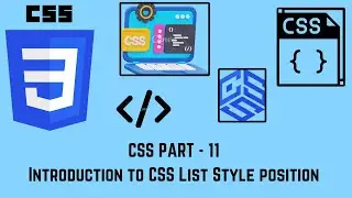 CSS  part - 11 |Introduction to CSS Unorder list style position with Example | MUST WATCH |