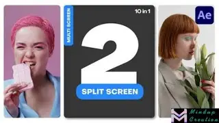 Videohive Multiscreen   2 Split Screen » free after effects templates