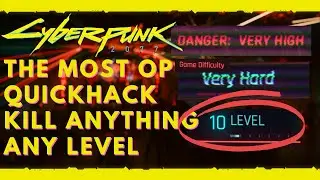 Cyberpunk 2077 Quickhack Showcase - Legendary Short Circuit and How to Destroy the Hardest Missions