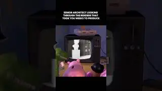 When you show Renders to your client