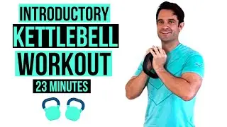 Introductory Kettlebell Workout For Seniors (Intermediate Level - 23 Minutes)