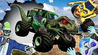 Monster Jam INSANE Racing, Freestyle and High Speed Jumps 