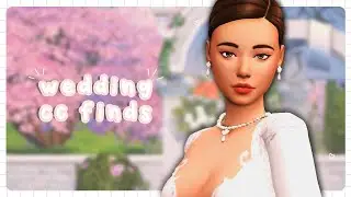 WEDDING CC FINDS 🤍| Los Sims 4 Contenido Personalizado Haul | Maxis Match