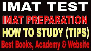 IMAT | IMAT Preparation | MBBS in Italy | Complete Guideline | past paper | Books for IMAT Academy