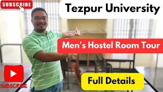 Tezpur University Men's Hostel//Room Tour//Full Details Video//Connect with CKN