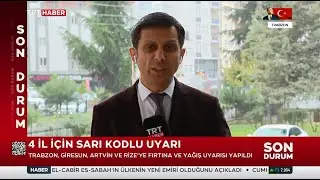 Doğu Karadeniz'de Yağış Etkili Oluyor 17 Aralık 2023