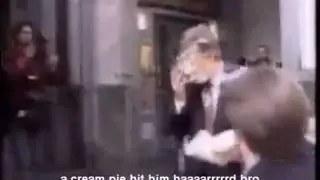 BIll Gates: A Cream Pie Hit Him Hard Bro