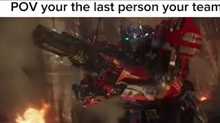 POV you’re the last person on Your team