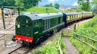 Mountsorrel Branch. D8001 & Hunslet Austerity No18. 30/5/24