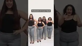 Say hello to the best fit plus-size jeans ever! 