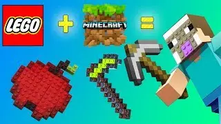 предметы майнкрафт из лего #2, пиксельАрт  minecraft lego.