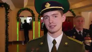 Юные пограничники.  Мозырский пограничный отряд