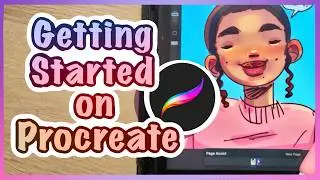 Into to Procreate ✍🏽Getting Started + Basics incl. Custom Color Palettes, Brush Library, Etc.