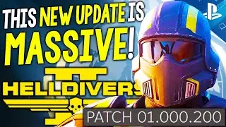 MASSIVE New Helldivers 2 UPDATES! BIG PATCH, New LEVEL CAP, New HAZARDS, New MAJOR ORDER + More!