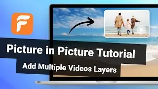How to Add Multiple Video Layers with FlexClip! Picture-in-Picture Effects