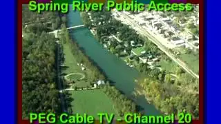 Flying Above Hardy,  Arkansas