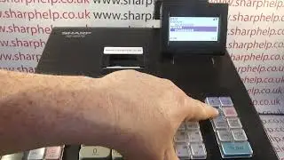 How To Add Additional PLUs (Beyond 1st 20) Sharp XE-A207 / XEA207 Cash Register Programming Tutorial