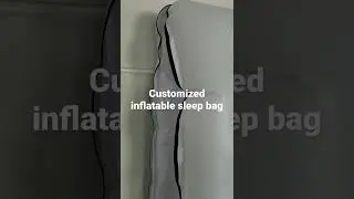 Customized inflatable sleep bag,can customized your favorite photo on it