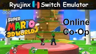 Super Mario 3D World | Online Local Wireless Play | Ryujinx LDN2.2 | RTX 2060 + Ryzen 5 5600x