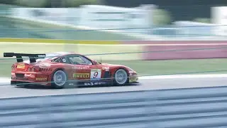 Ferrari 575 GTC V12 insane Sound in Spa Test #assettocorsa