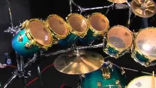 Jonathann Launer Drum Set Tours! (From the L.A. Underscore 