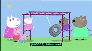 Учим английский язык вместе со свинкой Пеппа 1   The Playground with subtitles