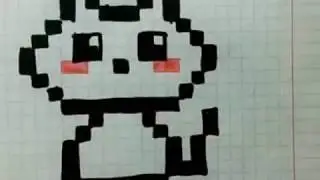 рисунки по клеточкам♡