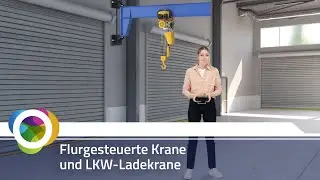 Flurgesteuerte Krane und LKW-Ladekrane