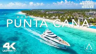PUNTA CANA IN 4K DRONE FOOTAGE (ULTRA HD) - Dominican Republic Paradise Beach Landscapes UHD